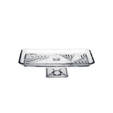 Paşabahçe Nude Footed Serving Plate